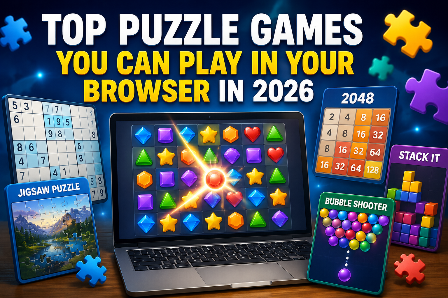 Top Puzzle Games You Can Play in Your Browser in 2026